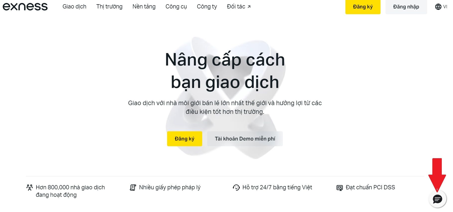 Liên hệ qua Trò chuyện trực tuyến