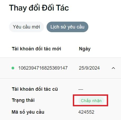 Hướng dẫn thay đổi đối tác Exness